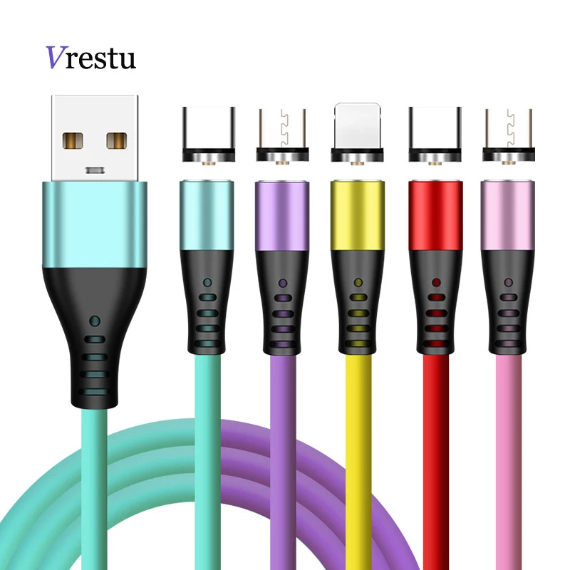 LED Silicone Cable Micro USB Type C Fast Charging Cables for iPhone Samsung Huawei Xiaomi Tablets iPad Phone Multi Charger Cord
LED Silicone Cable Micro USB Type C Fast Charging Cables for iPhone Samsung Huawei Xiaomi Tablets iPad Phone Multi Charger Cord