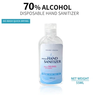 70% Alcohol 55ml Travel Portable Mini Hand Sanitizer Gel for Kids Adults Anti-bacteria Moisturizing No-wash Waterless Hand Gel
70% Alcohol 55ml Travel Portable Mini Hand Sanitizer Gel for Kids Adults Anti-bacteria Moisturizing No-wash Waterless Hand Gel