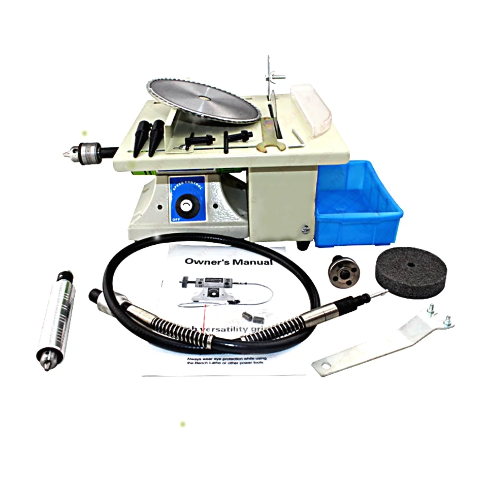 Multi-functional Mini Jade Table Saw Carving Grinding Polishing Machine Drilling Cutting Rotary Tools & Accessories DIY 220V
Multi-functional Mini Jade Table Saw Carving Grinding Polishing Machine Drilling Cutting Rotary Tools & Accessories DIY 220V