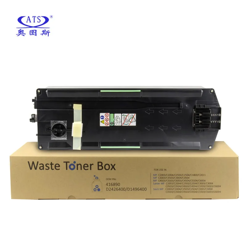 

1PC Waste Toner Box For Ricoh MP C2003 C2004 C2503 C2504 C1803 C2011 C3003 C3503 C3004 C3504 C4503 C4504 C5503 C6003 C6004