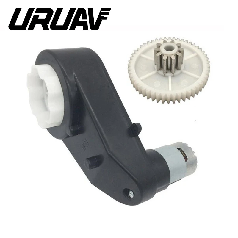 1PC URUAV 390/550 12V/6V Metal and Plastic Electric Reducer Gear Box with Motor for Kids Children Ride On Car Spare Parts
1PC URUAV 390/550 12V/6V Metal and Plastic Electric Reducer Gear Box with Motor for Kids Children Ride On Car Spare Parts