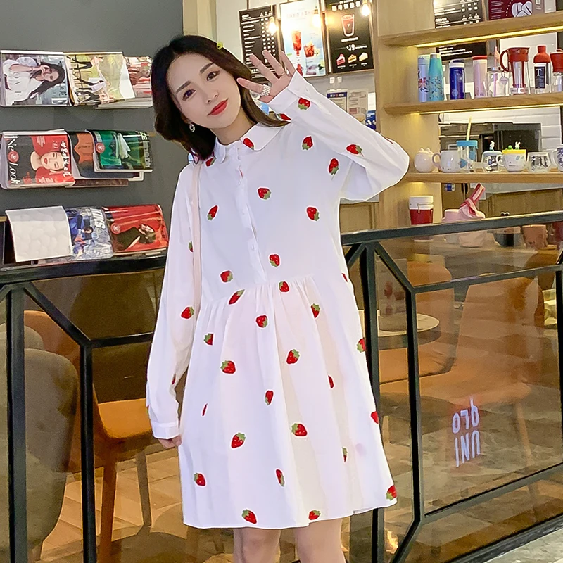 2019 New Arrive Spring Maternity Dress Woman Cute Strawberry Large Size Dresses Pregnant Woman Clothing MD-01673
2019 New Arrive Spring Maternity Dress Woman Cute Strawberry Large Size Dresses Pregnant Woman Clothing MD-01673