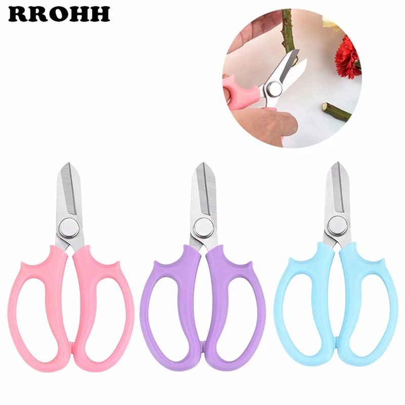 Stainless Steel Color Pruning Shears Garden Shears Florist Pruning Shears To Pricking Garden Flower Cutter Grafting Tools
Stainless Steel Color Pruning Shears Garden Shears Florist Pruning Shears To Pricking Garden Flower Cutter Grafting Tools