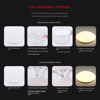 Led ceiling wick home energy saving round retrofit lamp panel SMD lamp bead light source replacement lighting warm yellow light
Led ceiling wick home energy saving round retrofit lamp panel SMD lamp bead light source replacement lighting warm yellow light