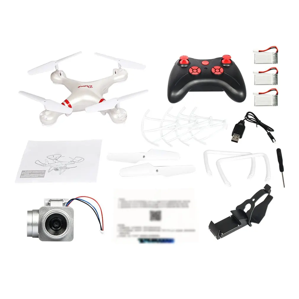 For LF608 RC Drone Wide Angle Selfie Professional Foldable Quadcopter with 0.3MP Camera & 2 Batteries KY601S HJ14 Drones |