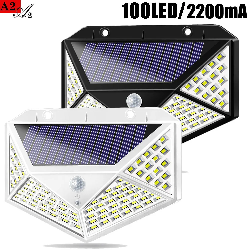 A2 solar power night light 4-side PIR motion sensor lantern 100LED lamp 2200mA outdoor Wall Garden Yard Driveway Fence
A2 solar power night light 4-side PIR motion sensor lantern 100LED lamp 2200mA outdoor Wall Garden Yard Driveway Fence