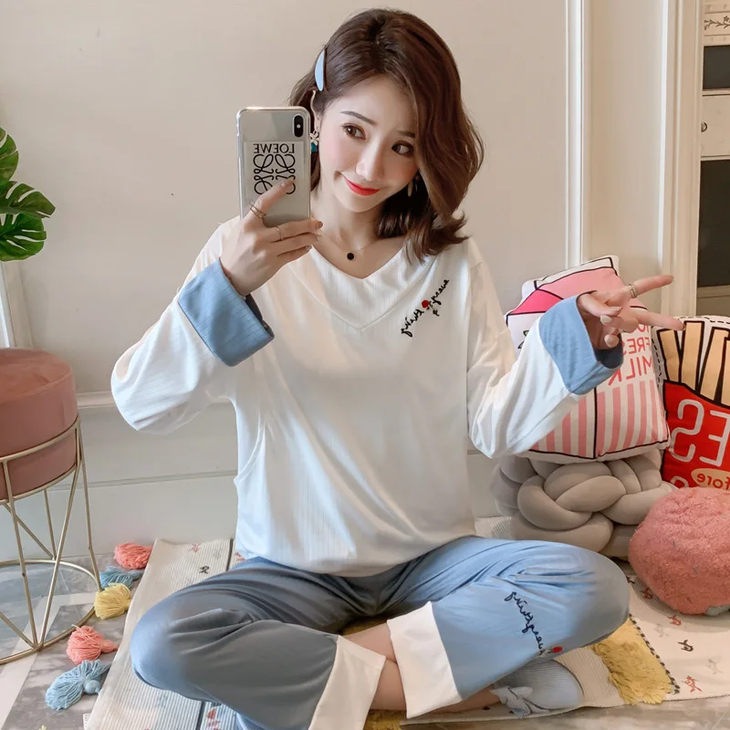 Spring Summer Simple Long Sleeve Confinement Clothing Pure Cotton Postpartum Maternal Feeding Lactation Spring Thin Pregnant Wom
Spring Summer Simple Long Sleeve Confinement Clothing Pure Cotton Postpartum Maternal Feeding Lactation Spring Thin Pregnant Wom