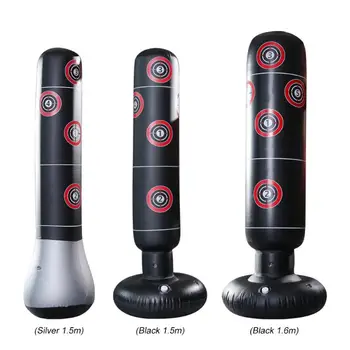 1.5/1.6m Inflatable Boxing Bag PVC 2 color Training Exercise Punching Training Pressure Relief Bounce Stand Fitness Equipment
1.5/1.6m Inflatable Boxing Bag PVC 2 color Training Exercise Punching Training Pressure Relief Bounce Stand Fitness Equipment