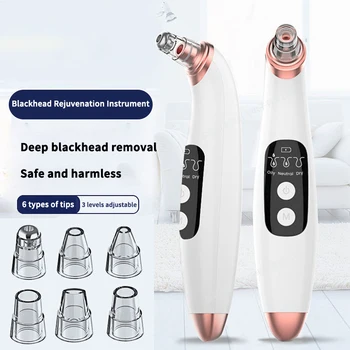 Facial Pore Blackhead Removal Equipment Electric Blackhead Artifact Vacuum Points Suction Cleaner Acne Pimple Remove Point Noir
Facial Pore Blackhead Removal Equipment Electric Blackhead Artifact Vacuum Points Suction Cleaner Acne Pimple Remove Point Noir