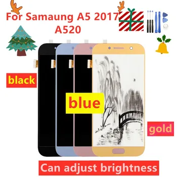 100% Tested LCD for SAMSUNG Galaxy A5 2017 A520 A520F SM-A520F Display Touch Screen Digitizer Replacement Parts Free Tools
100% Tested LCD for SAMSUNG Galaxy A5 2017 A520 A520F SM-A520F Display Touch Screen Digitizer Replacement Parts Free Tools