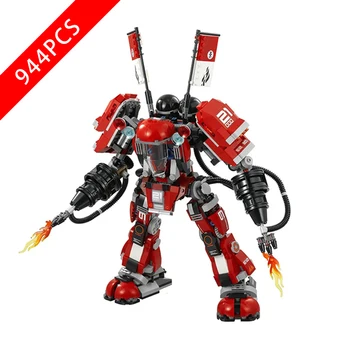 New Ninjaing Series Toys Fire Mech Compatible lepinngly Ninjaing 70615 Building Blocks Toys for Children Birthday Gift
New Ninjaing Series Toys Fire Mech Compatible lepinngly Ninjaing 70615 Building Blocks Toys for Children Birthday Gift