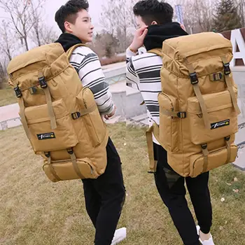 Travel Bag Durable Practical Nylon Fabric 70L Polyester Outdoors Unisex Backpack Mountaineering Backpack Lightweight
Travel Bag Durable Practical Nylon Fabric 70L Polyester Outdoors Unisex Backpack Mountaineering Backpack Lightweight