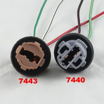 FSYLX 2pcs T20 7440 7443 LED bulb holder LED socket adapter connector LED parking side light lamp Wiring Harness adaptor Socket
FSYLX 2pcs T20 7440 7443 LED bulb holder LED socket adapter connector LED parking side light lamp Wiring Harness adaptor Socket