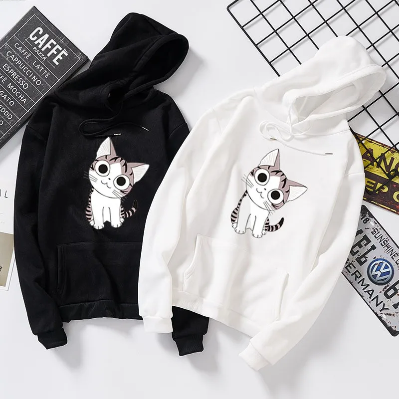 Cute Kawaii Cat Pattern Hoodies Fashion Couples Hoodies Men And Women Cotton Comfort Sweatshirt Autumn Harajuku Hip Hop Hoodie
Cute Kawaii Cat Pattern Hoodies Fashion Couples Hoodies Men And Women Cotton Comfort Sweatshirt Autumn Harajuku Hip Hop Hoodie