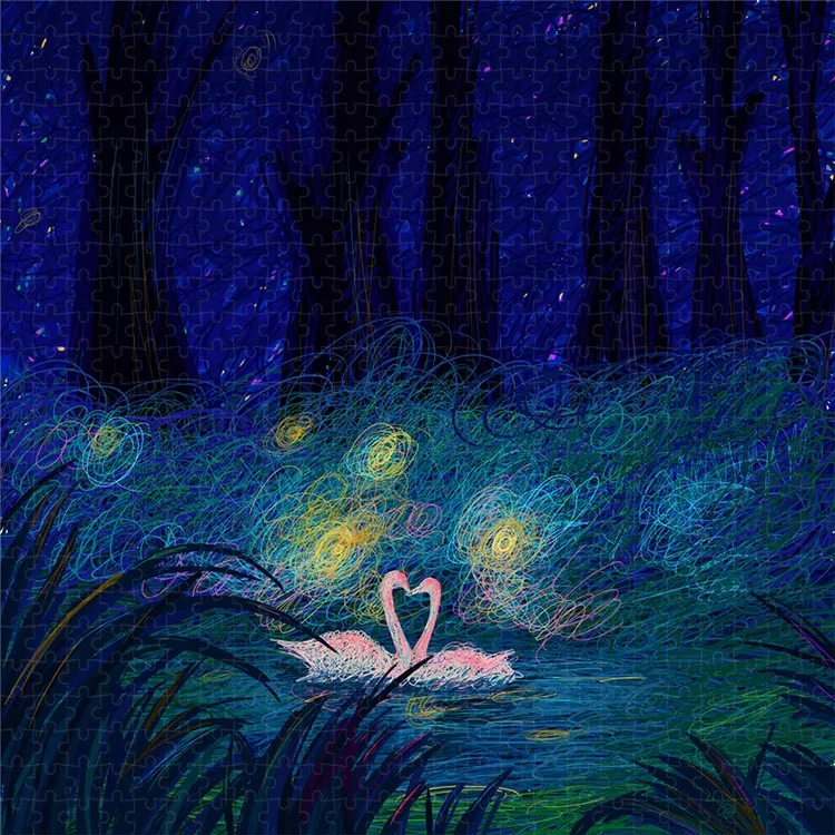 Michelangelo Exclusive HD Wooden Puzzle Love In The Middle of the Night Square Decorative Puzzle 900 Pieces
Michelangelo Exclusive HD Wooden Puzzle Love In The Middle of the Night Square Decorative Puzzle 900 Pieces
