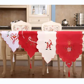 40*170cm Embroidered Christmas Runner Vintage Fabric Table Runner Christmas Runners Santa Claus Christmas Decoraions For Home
40*170cm Embroidered Christmas Runner Vintage Fabric Table Runner Christmas Runners Santa Claus Christmas Decoraions For Home