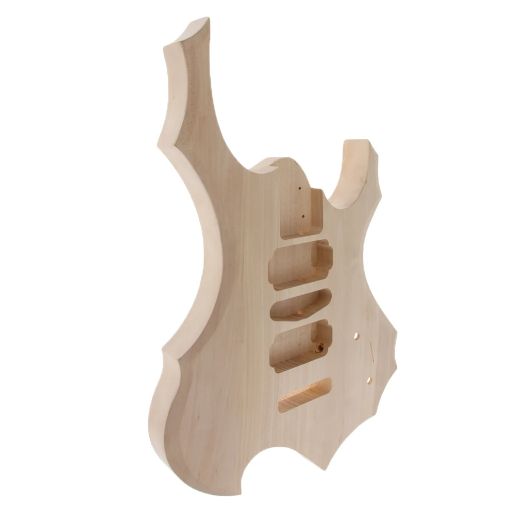 Durable Solid Wood Unfinished Electric Guitar Body for ESP Guitar Replacement Parts DIY
Durable Solid Wood Unfinished Electric Guitar Body for ESP Guitar Replacement Parts DIY