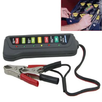 Portable 6/12V Battery Load Tester Alligator Clip Heavy Duty Car Truck Checker Determine Load Battery Condition for Mechanic 
Portable 6/12V Battery Load Tester Alligator Clip Heavy Duty Car Truck Checker Determine Load Battery Condition for Mechanic