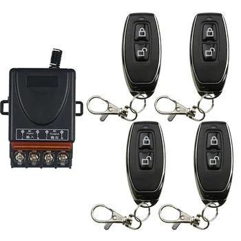 DC12V 24V 36V 48V 1CH Radio Controller RF Wireless Relay Remote Control Switch 315 MHZ 433 MHZ Transmitter+ Receiver
DC12V 24V 36V 48V 1CH Radio Controller RF Wireless Relay Remote Control Switch 315 MHZ 433 MHZ Transmitter+ Receiver
