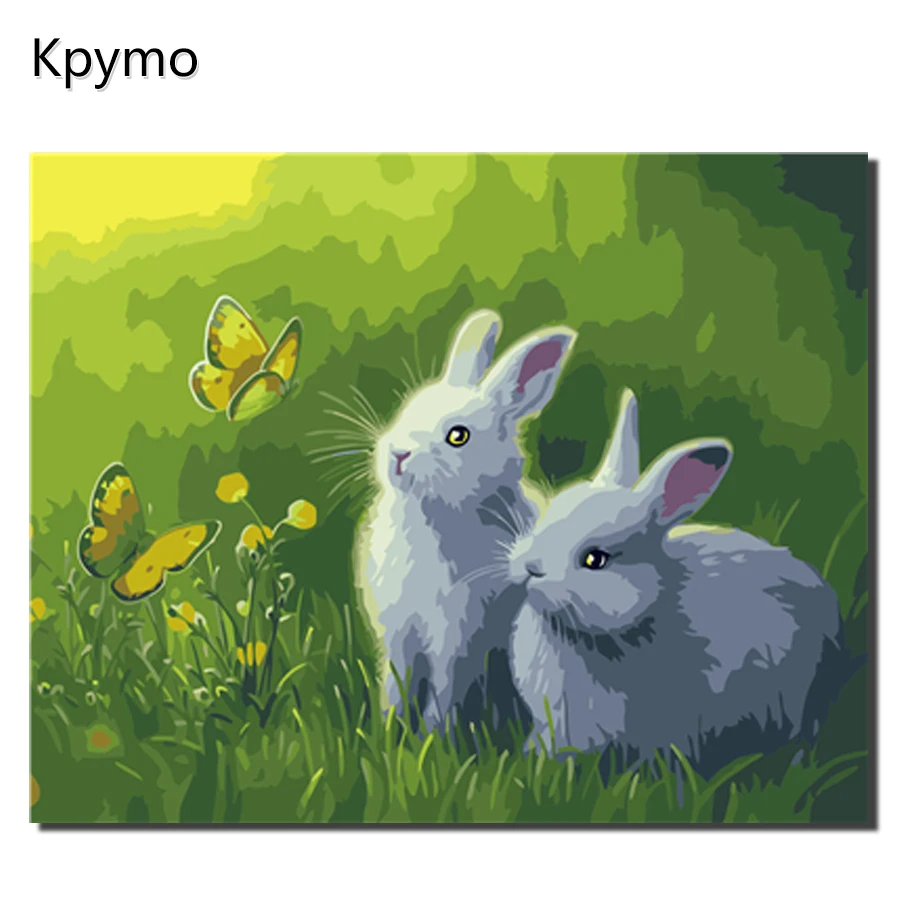 Kpymo Framed rabbit Animal DIY Painting By Number Wall Art Picture Paint By Number Canvas Painting For Home Decor Artwork brush
Kpymo Framed rabbit Animal DIY Painting By Number Wall Art Picture Paint By Number Canvas Painting For Home Decor Artwork brush