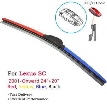 HESITE Color Wiper Blades For Lexus SC Cars SC300 SC400 SC430 Moldes Car Front Window Screen Hybrid Wipers Red Blue Yellow Black
HESITE Color Wiper Blades For Lexus SC Cars SC300 SC400 SC430 Moldes Car Front Window Screen Hybrid Wipers Red Blue Yellow Black