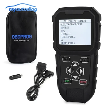 Automotive Diagnostic Tool OBDPROG MT401 Mileage Adjustment Tool Correction Odometer Mileage Correction via OBD New Update MQB
Automotive Diagnostic Tool OBDPROG MT401 Mileage Adjustment Tool Correction Odometer Mileage Correction via OBD New Update MQB