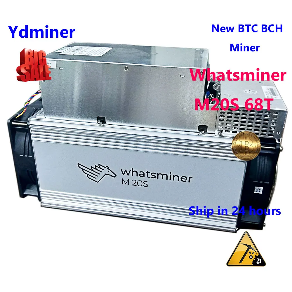 Miner BTC whatsminer m20s 68T new BCH Asics SHA-256 mining better than antminer Bitcoin S9 Bitcon M3 T3 s17 strongu U8
Miner BTC whatsminer m20s 68T new BCH Asics SHA-256 mining better than antminer Bitcoin S9 Bitcon M3 T3 s17 strongu U8