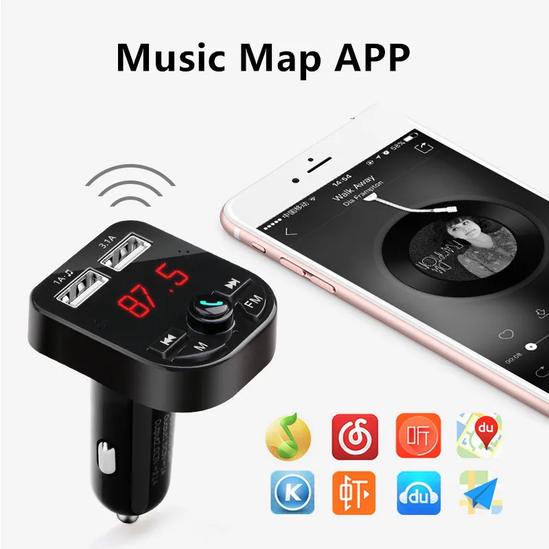 12V 24V Car Mp3 Player Fm Transmitter Audio Fm Modulator Car Radio Stereo Receiver Cigarette Lighter Charger Car Accessories TF
12V 24V Car Mp3 Player Fm Transmitter Audio Fm Modulator Car Radio Stereo Receiver Cigarette Lighter Charger Car Accessories TF
