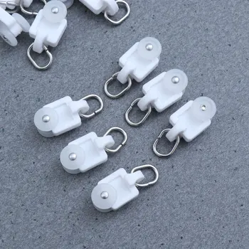 50PCS Curtain Roller Durable Wearproof Scratchproof Curtain Hook Roller for Hotel Curtain Use
50PCS Curtain Roller Durable Wearproof Scratchproof Curtain Hook Roller for Hotel Curtain Use