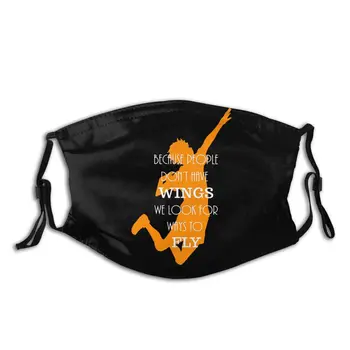 Fashion Face Mask with Filter Because People Don't Have Wings We Look For Ways To Fly Unisex Anti Dust haikyuu Facial Protective
Fashion Face Mask with Filter Because People Don't Have Wings We Look For Ways To Fly Unisex Anti Dust haikyuu Facial Protective