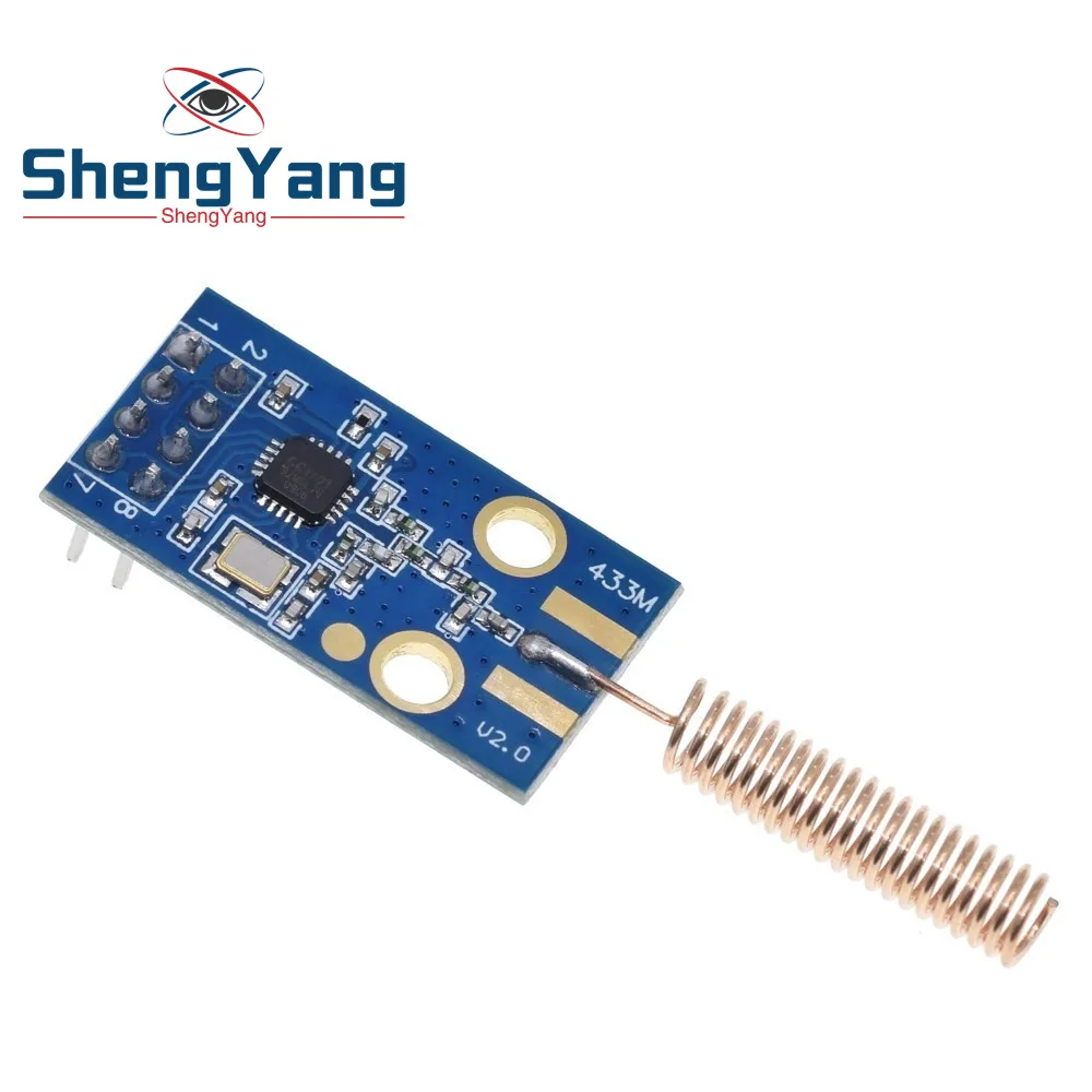 CC1101 Wireless Transceiver Module 433MHz 2500 NRF Distance Transmission Board OOK ASK MSK Modulation Programable Control 2500
CC1101 Wireless Transceiver Module 433MHz 2500 NRF Distance Transmission Board OOK ASK MSK Modulation Programable Control 2500