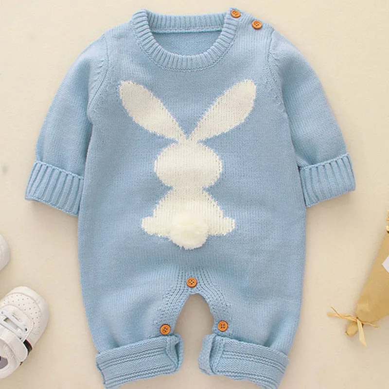 Mameluco para bebé niños y niñas Otoño e Invierno conejo algodón suéter mono mantener caliente algodón ropa para bebé recién nacido
Mameluco para bebé niños y niñas Otoño e Invierno conejo algodón suéter mono mantener caliente algodón ropa para bebé recién nacido
