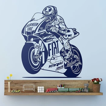 

Moto GP Motorcycle Racing Sticker Vehicle Decal Posters Vinyl Wall Pegatina Decor Mural Sticker Autobike Racing Decals