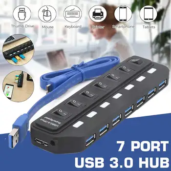 7 Prots USB 3.0 Hub Adapter DM-HB92 PC Computer Notebook Hub Extender USB HUB 7 Ports USB 3.0 Port Splitter Converter
7 Prots USB 3.0 Hub Adapter DM-HB92 PC Computer Notebook Hub Extender USB HUB 7 Ports USB 3.0 Port Splitter Converter
