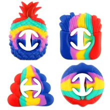 Simple Squeeze Fidget Hand Toys Relief Stress Relieve Anti-anxiety Silicone Fidget Sensory Toy Brinquedos
Simple Squeeze Fidget Hand Toys Relief Stress Relieve Anti-anxiety Silicone Fidget Sensory Toy Brinquedos