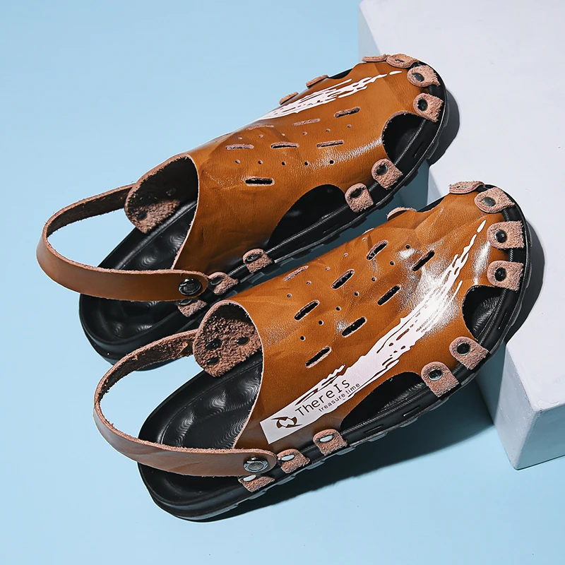 Summer 2023 new men's sandals breathable trend men's casual lazy shoes lightweight breathable beach slippers
Summer 2023 new men's sandals breathable trend men's casual lazy shoes lightweight breathable beach slippers