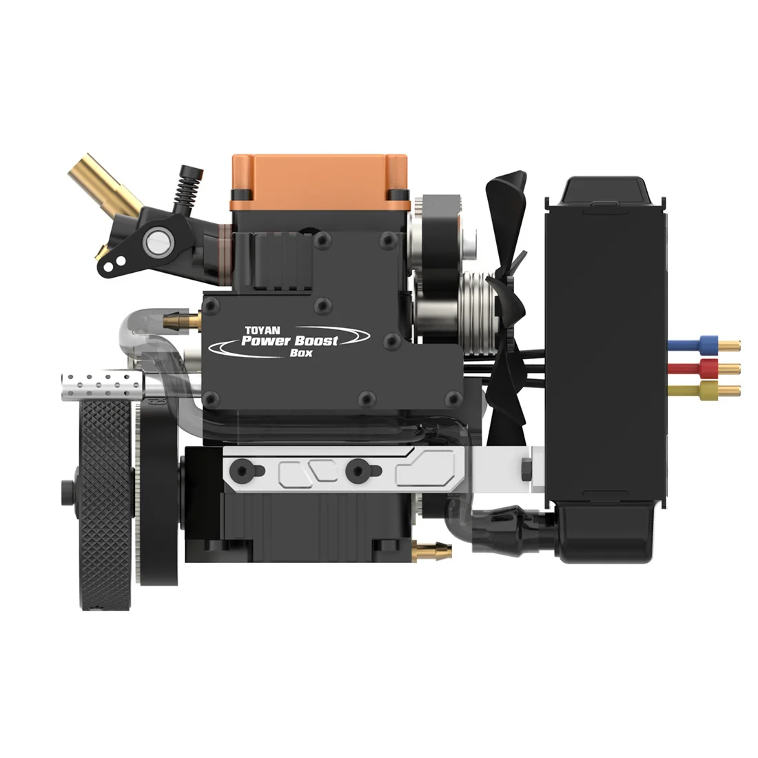TOYAN 4-stroke Single-cylinder Methanol Engine Model with Water-cooled Pump Box for 1/10 1/12 1/14 RC Car Boat Airplane
TOYAN 4-stroke Single-cylinder Methanol Engine Model with Water-cooled Pump Box for 1/10 1/12 1/14 RC Car Boat Airplane