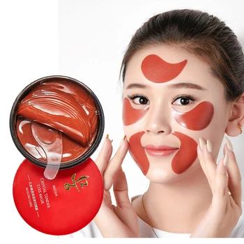 

Hydrating Patch For Eyes Collagen Ginseng 60PCS Hydrogel Anti Aging Care Eyes Mask Remove Dark Circles Under Korea Gel Patches M