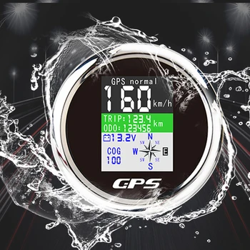 New 85mm TFT Screen Digital GPS Speedometer Odometer Trip COG Voltmeter 9-32V with GPS Antenna For Car Boat Marine Truck
New 85mm TFT Screen Digital GPS Speedometer Odometer Trip COG Voltmeter 9-32V with GPS Antenna For Car Boat Marine Truck
