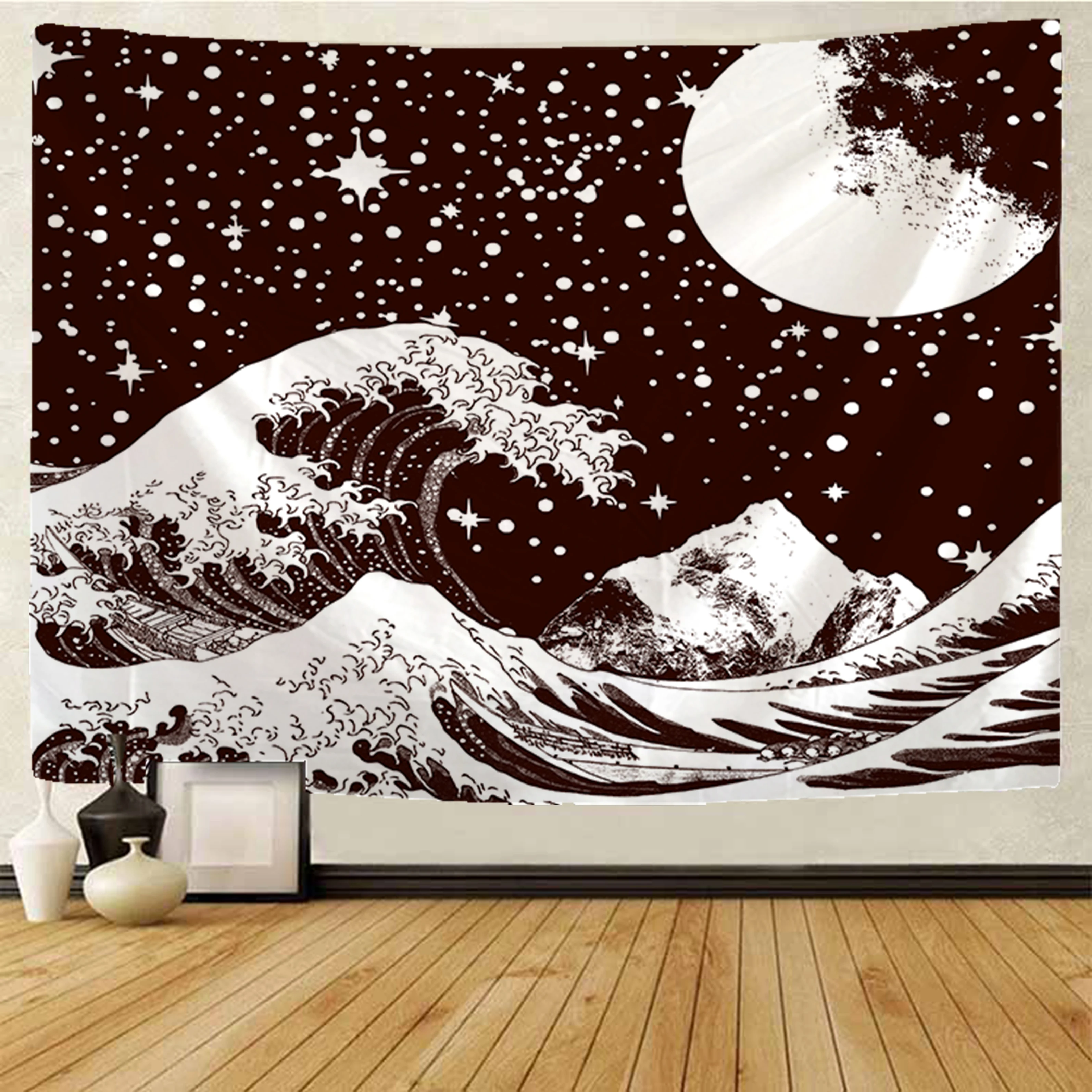 Mountain and moon tapestry Indian Mandala Hippie Macrame Tapestry Wall Hanging Boho decor Psychedelic Witchcraft Tapestry
Mountain and moon tapestry Indian Mandala Hippie Macrame Tapestry Wall Hanging Boho decor Psychedelic Witchcraft Tapestry