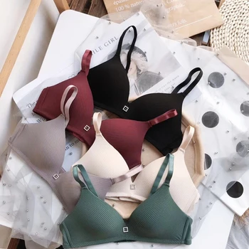 2020 New Comfortable Thin Wireless Bras For Women Underwear Fashion Seamless Adjustable Bralette Push Up Bra Sexy Lingerie
2020 New Comfortable Thin Wireless Bras For Women Underwear Fashion Seamless Adjustable Bralette Push Up Bra Sexy Lingerie