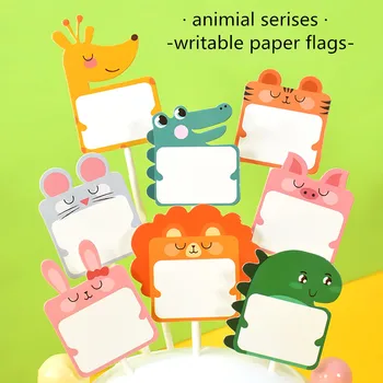 Cakelove animal series writable paper flag cake topper cupcake party for baking birthday decoration cake decorating tools 
Cakelove animal series writable paper flag cake topper cupcake party for baking birthday decoration cake decorating tools
