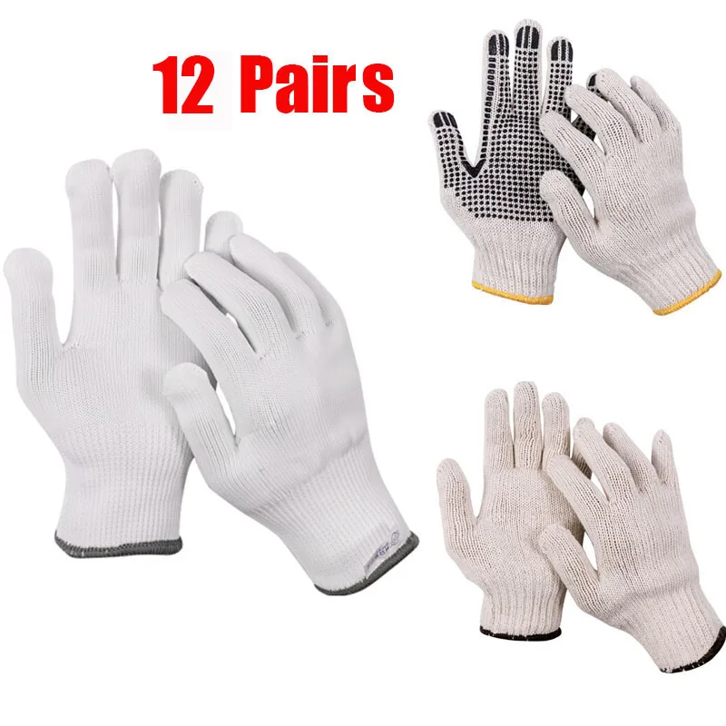 SAFETY-INXS12 pairs Resistant Knitted Safety Work Gloves Kitchen Men Wear-Resistant Safety Gloves
SAFETY-INXS12 pairs Resistant Knitted Safety Work Gloves Kitchen Men Wear-Resistant Safety Gloves