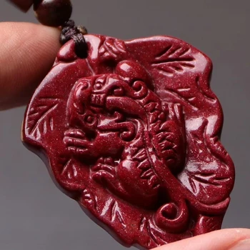 Original mine JoursNeige Natural Cinnabar Pendant Carving Leaf Pi xiu Pendant Lucky for Women men Sweater Chain Necklace Jewelry
Original mine JoursNeige Natural Cinnabar Pendant Carving Leaf Pi xiu Pendant Lucky for Women men Sweater Chain Necklace Jewelry