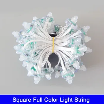 200PCS Full Color LED Strings 12mm DC5V / DC12V IC WS2811 / UCS1903 Pixel LED Module Light Square 0.3W / 0.6W White Wire
200PCS Full Color LED Strings 12mm DC5V / DC12V IC WS2811 / UCS1903 Pixel LED Module Light Square 0.3W / 0.6W White Wire