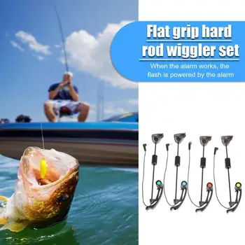 Hot Sale Fishing Bite Alarm Multi-function 4pcs Fishing Swinger Set Bite Alarm Hanger 4 Colors LED Illuminated Indicator
Hot Sale Fishing Bite Alarm Multi-function 4pcs Fishing Swinger Set Bite Alarm Hanger 4 Colors LED Illuminated Indicator
