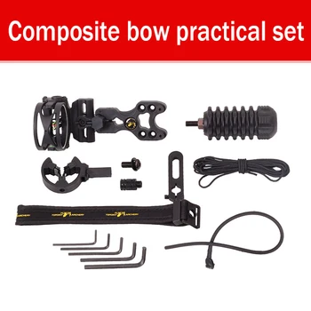 Compound Bow Accessories Set Archery Tools Set Bow Peep Sight Arrow Rest Stabilizer Shock Absorber
Compound Bow Accessories Set Archery Tools Set Bow Peep Sight Arrow Rest Stabilizer Shock Absorber