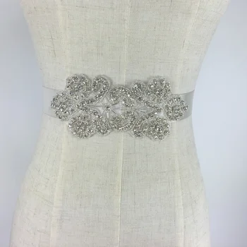 Shining Crystal Bridal Belt Rhinestone White Belt Bridal Wedding Accessories 
Shining Crystal Bridal Belt Rhinestone White Belt Bridal Wedding Accessories