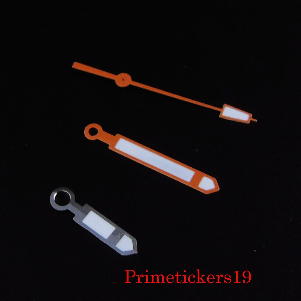 New orange watch hand fit miyota 8215 mingzhu 2813 automatic movement green luminous watch accessories
New orange watch hand fit miyota 8215 mingzhu 2813 automatic movement green luminous watch accessories