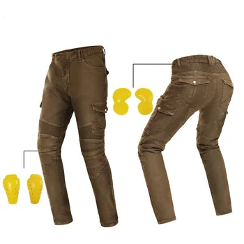 Motorcycle Protective Pants Straight Fit Jeans with Hip Knee Protective Pads
Motorcycle Protective Pants Straight Fit Jeans with Hip Knee Protective Pads